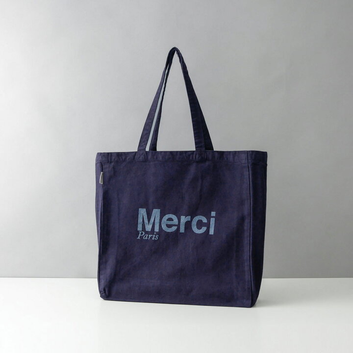 楽天市場】メルシー MERCI バッグ トートバッグ キャンバストート 大 