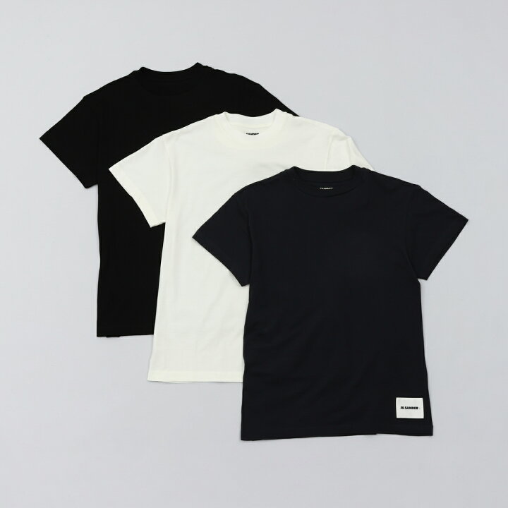 楽天市場】ジルサンダー JIL SANDER Tシャツ 半袖 メンズ 3色セット 