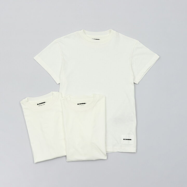 楽天市場】ジルサンダー JIL SANDER Tシャツ 半袖 メンズ 同色3枚 