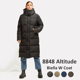 スウェーデン【8848 Altitude】軽量ダウンジャケット　レディス【Biella W Coat】