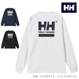 ヘリーハンセン HELLYHANSEN ロングスリーブスクエアロゴティー HH32413