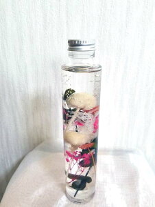 【送料無料】【専用クリアケース入り】インテリア 開店祝い 結婚祝い 誕生日 就職祝い 退職祝い 母の日 敬老の日 おしゃれ 当店オリジナル商品 ハーバリウム(完成品)ピンク