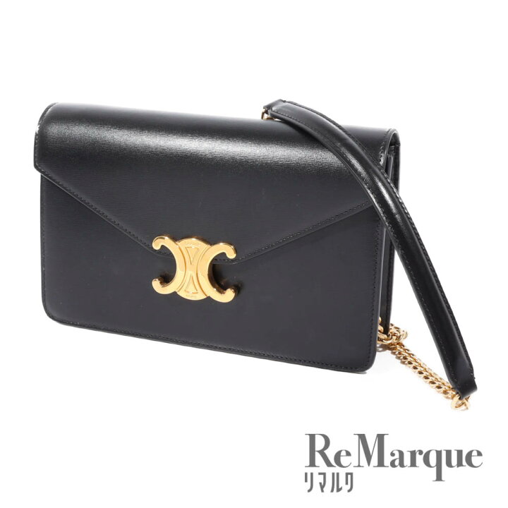 楽天市場】CELINE（セリーヌ）トリオンフ チェーンウォレット  