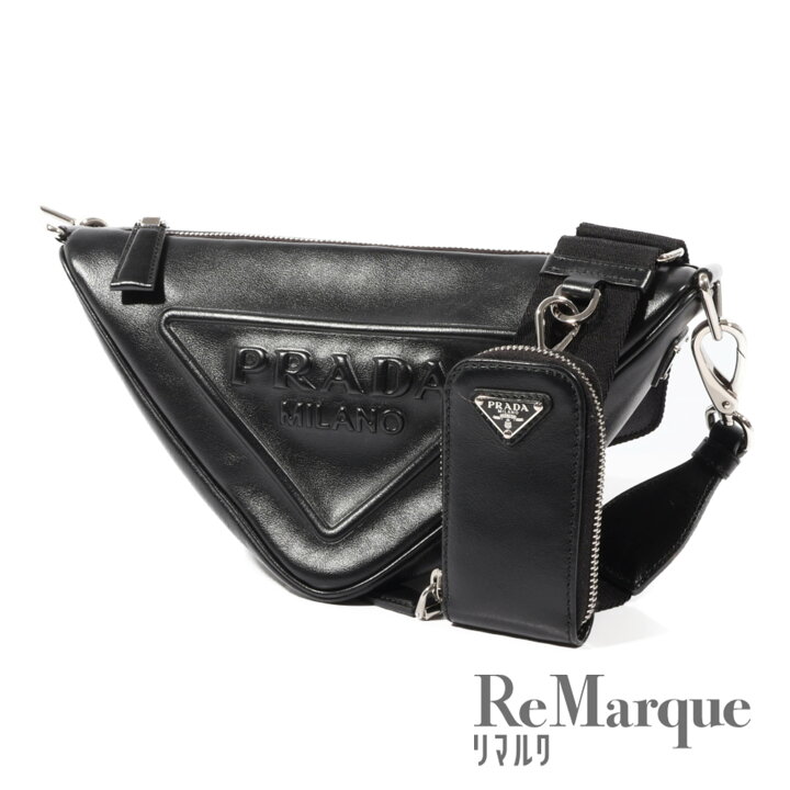 楽天市場】PRADA（プラダ）トライアングル ショルダーバッグ 1BH190  