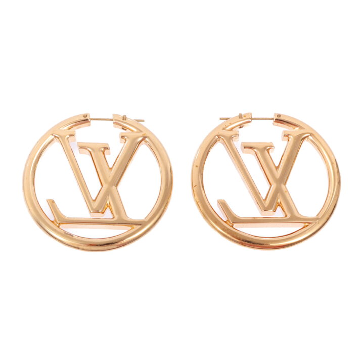楽天市場】LOUIS VUITTON（ルイヴィトン）ピアス フープ ルイーズ 