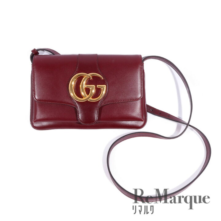 楽天市場】GUCCI（グッチ）GGマーモント レッド レザー 520129 