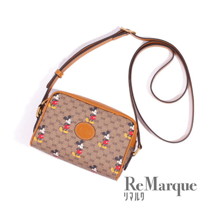 楽天市場】GUCCI（グッチ）マイクロGGスプリーム ディズニーコラボ  