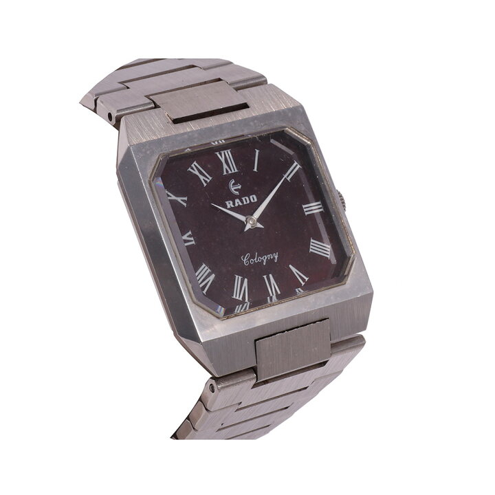 楽天市場】RADO（ラドー）コロニー 赤文字盤 SS ステンレス 手巻き 