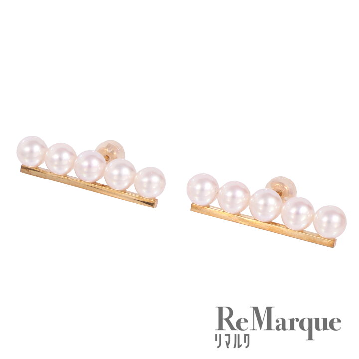 楽天市場】TASAKI（タサキ）バランス ネオ ピアス 750YG K18 イエロー  