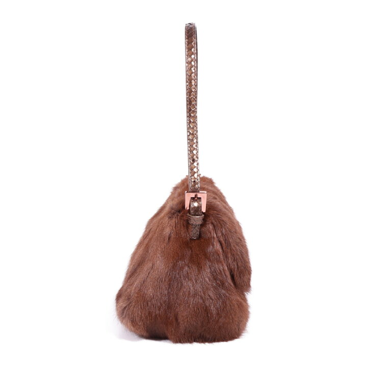 楽天市場】FENDI（フェンディ）マンマバケット ミニ ブラウン ラビット 