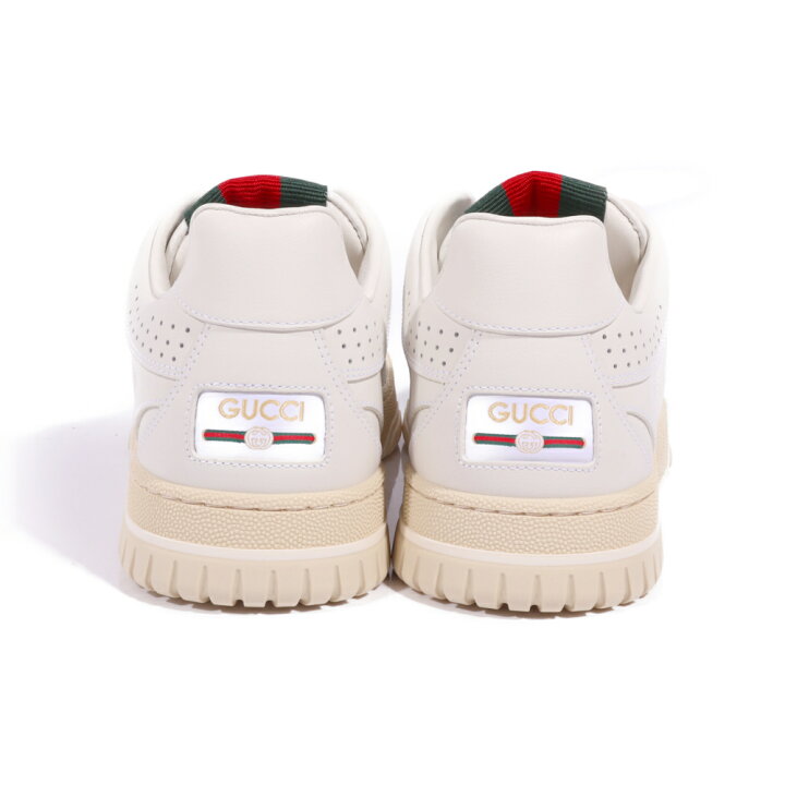 楽天市場】GUCCI（グッチ）Re-Web リウェブ スニーカー ホワイト  