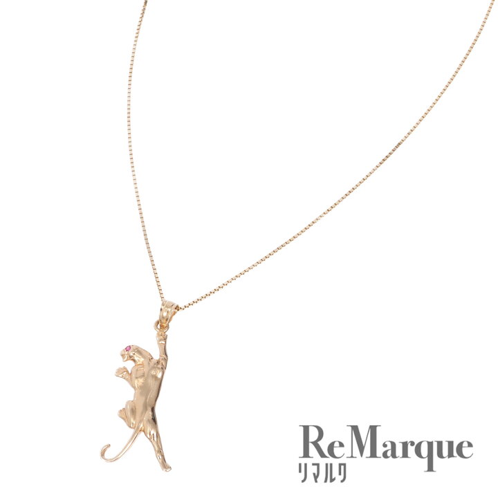 Supreme panther 14k gold pendant ネックレス