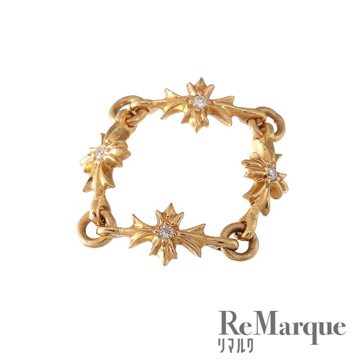 楽天市場】Chrome Hearts（クロムハーツ） タイニー eリング 4Pダイヤ  