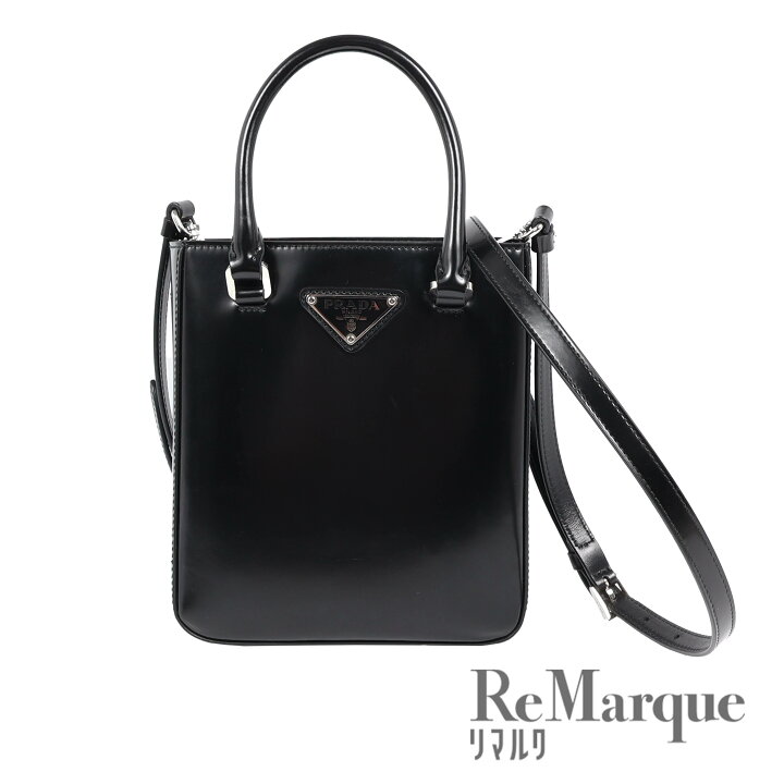 楽天市場】PRADA（プラダ） ロゴ スモール トートバッグ 2way  