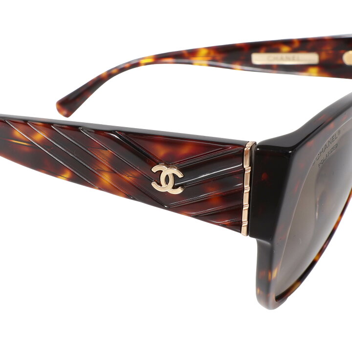 楽天市場】CHANEL（シャネル） ココマーク サングラス べっ甲 ブラウン  