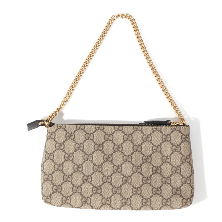 楽天市場】GUCCI（グッチ）GGスプリーム チェーン ミニ ハンドバッグ  