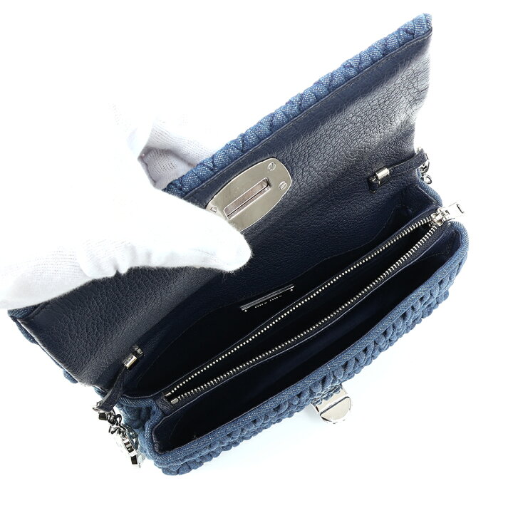 楽天市場】miumiu（ミュウミュウ）マテラッセ デニム クリスタル  