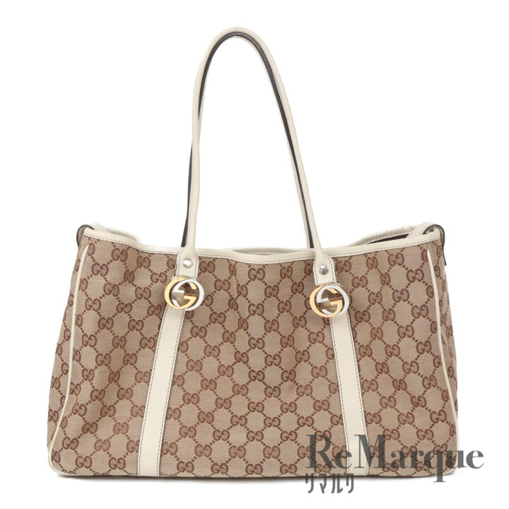 楽天市場】GUCCI（グッチ）GGキャンバス トートバッグ ベージュ 232957 