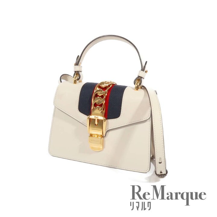 楽天市場】GUCCI（グッチ）シルヴィミニ 2WAY ショルダーバッグ  