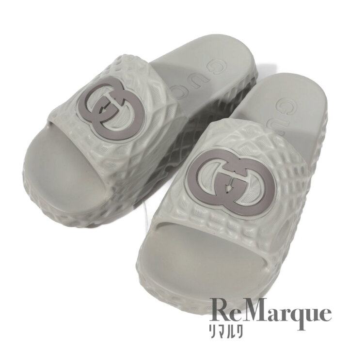 楽天市場】GUCCI（グッチ）インターロッキングG スライドサンダル  