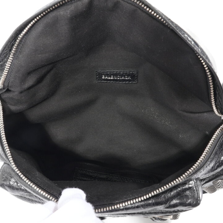 楽天市場】BALENCIAGA（バレンシアガ）カゴール ベルトバッグ ブラック  