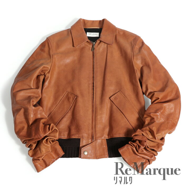楽天市場】SAINT LAURENT PARIS(サンローランパリ) レザージャケット 