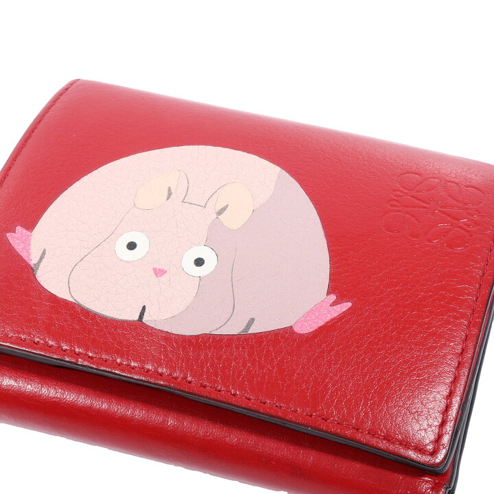 ロエベ ×千と千尋の神隠し 坊ネズミ 三つ折り財布 スタジオジブリ
