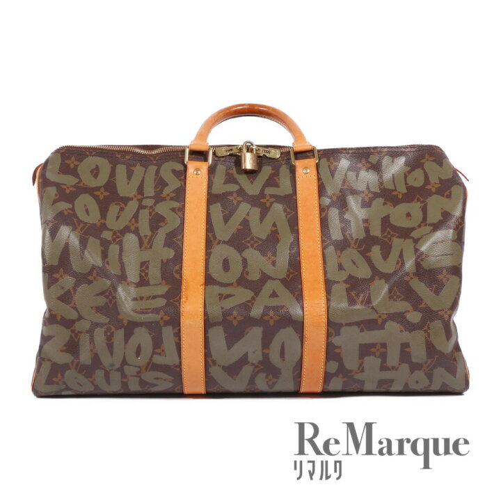 ルイヴィトンキーポル 50 14145 ブラウン ユニセックス モノグラム  