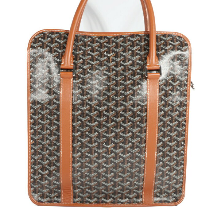 楽天市場】GOYARD(ゴヤール) ブルゴーニュ ハンドバッグ ブラウン PVC 