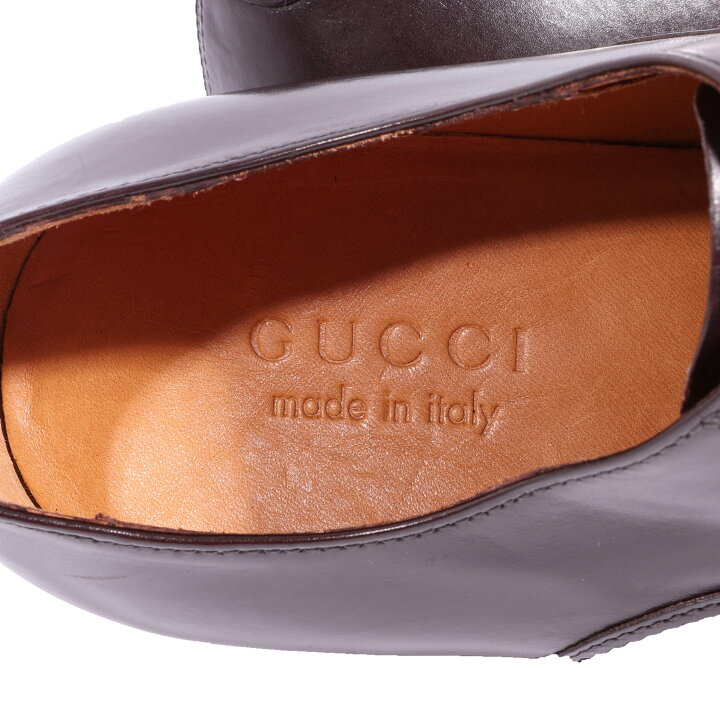 楽天市場】GUCCI(グッチ) ビジネスシューズ 189985 ブラウン #41 1/2 E 