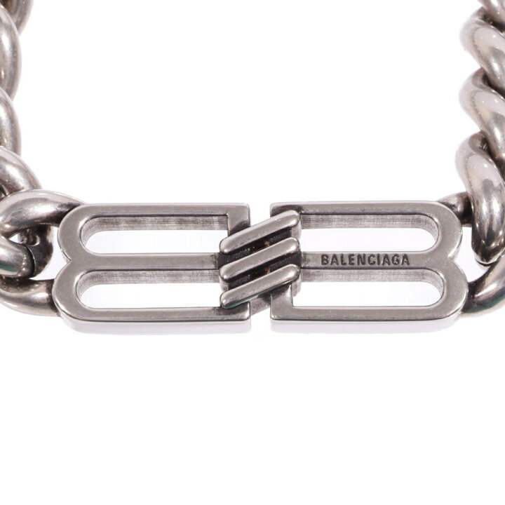 楽天市場】BALENCIAGA(バレンシアガ) BB Icon ネックレス チェーン 