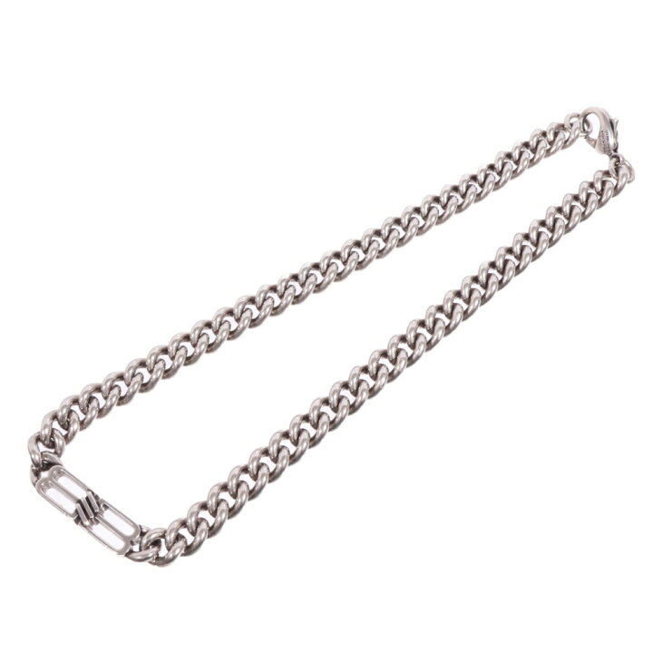 BALENCIAGA バレンシアガ BB ICON BBロゴ ネックレス アンティーク 