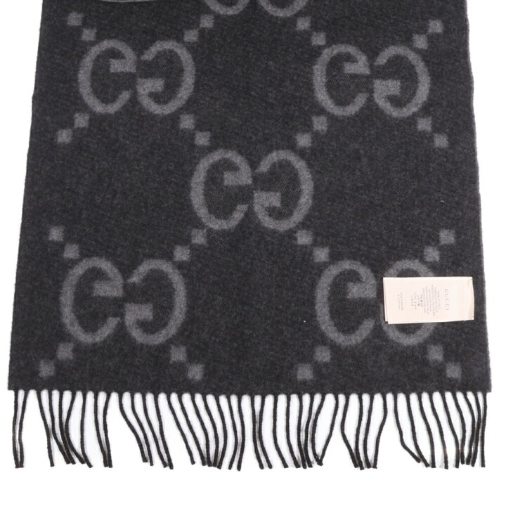 楽天市場】GUCCI(グッチ) GGカシミア ジャカード スカーフ 674275  