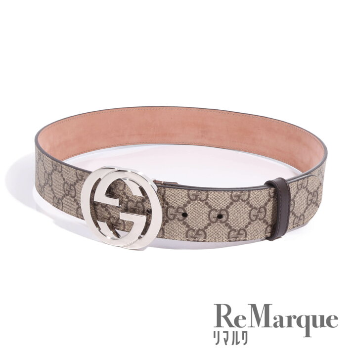 楽天市場】GUCCI(グッチ) インターロッキングG バックル GG ベルト  