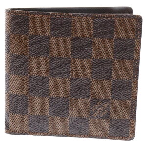ルイ・ヴィトン(LOUIS VUITTON) ダミエ(Demier) 中古 メンズ二つ折り 