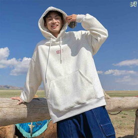 メンズ ファッション 韓国ファッション オシャレ 韓国 Matt 美しい 重い フード付き スウェットシャツ メンズ 春秋 カジュアル メンズジャケット