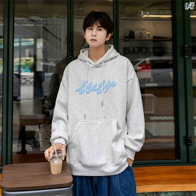 メンズ ファッション 韓国ファッション オシャレ 韓国 Matteo アメリカン 厚手 フード付き スウェットシャツ メンズ 春秋 カップル 着用 トップス