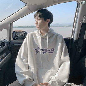 メンズ ファッション 韓国ファッション オシャレ 韓国 Matteo アメリカ フード付き スウェットシャツ メンズ 秋 コート カジュアル トップ