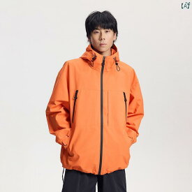 メンズ ファッション 韓国ファッション オシャレ 韓国 マット ジャケット メンズ 秋冬 アメリカン ワークウェア 屋外 防風 フード付き