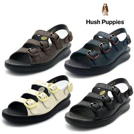 Hush Puppies ハッシュパピー　レディース　コンフォート サンダル　L-60NT　2022年　リニューアル　靴 母の日 調整可能 外反母趾 定番
