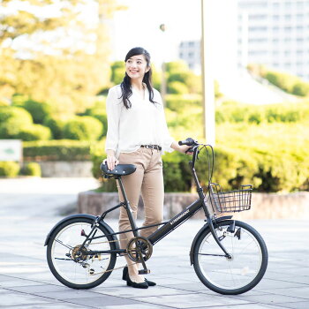 2019年新型自転車小径車ミニベロ20インチ本体通勤通学シティーサイクル新生活【SK206-2019】【本】