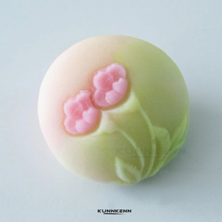 楽天市場】KUNNKENN 木型 葉脈 牡丹 くき3種| 木型 職人手彫 菓子木型 