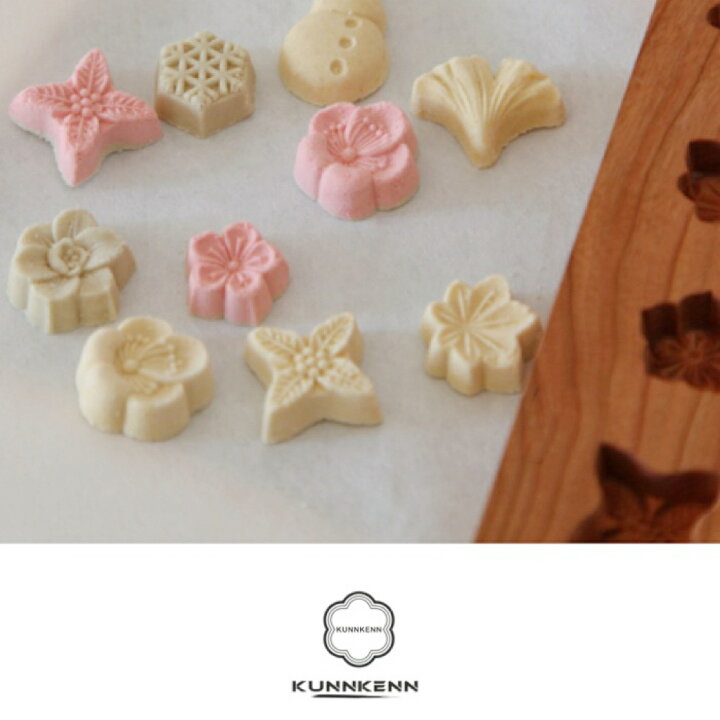 楽天市場】KUNNKENN 干菓子木型 落雁 打菓子木型 梅 雪だるま もみじ 