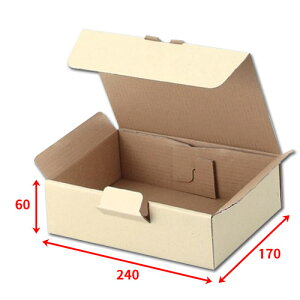 宅送ボックス240×170×60mm「100枚」化粧箱 ダンボール 包装 ラッピング 梱包 ※個人様宛配送不可※