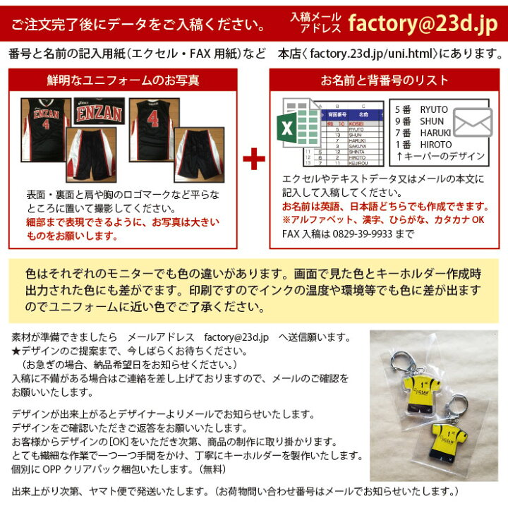 楽天市場】卒団 記念品 オリジナルユニフォームキーホルダー・ユニフォームストラップ 累計15万個突破チームユニフォームを オリジナルユニフォームキーホルダー・ユニフォームストラップにしませんか! アクリルパンツ付タイプMサイズ : 記念品・ギフト 23D FACTORY 楽天市場】卒団 記念品 オリジナルユニフォームキーホルダー・ユニフォームストラップ 累計15万個突破チームユニフォームを オリジナルユニフォームキーホルダー・ユニフォームストラップにしませんか! アクリルパンツ付タイプMサイズ : 記念品・ギフト 23D FACTORY