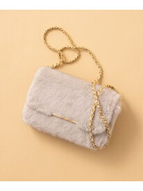 【SALE／30%OFF】フェイクファー ショルダーバッグ 23区 ニジュウサンク バッグ ショルダーバッグ ベージュ グレー ブラウン【RBA_E】【送料無料】[Rakuten Fashion]