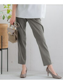 【洗える】リネンレーヨンストレッチ テーパードパンツ 23区 ニジュウサンク パンツ その他のパンツ オレンジ ベージュ イエロー カーキグリーン グリーン ネイビー ブルー ホワイト ブラック【送料無料】[Rakuten Fashion]