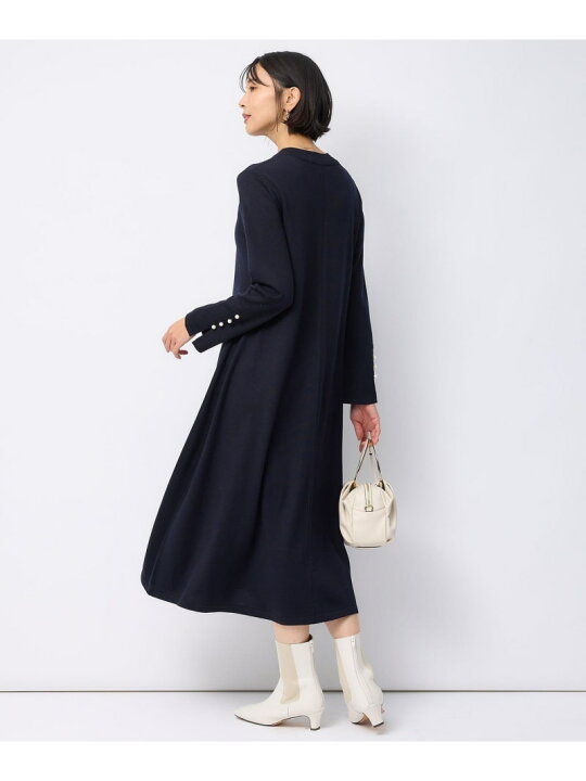 楽天市場】【SALE／50%OFF】【洗える】パールディテール フレア ニット 