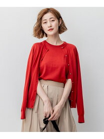 【洗える/アンサンブル対応】サステナブルウール カーディガン 23区 S ニジュウサンク トップス カーディガン ベージュ レッド ネイビー グリーン【送料無料】[Rakuten Fashion]