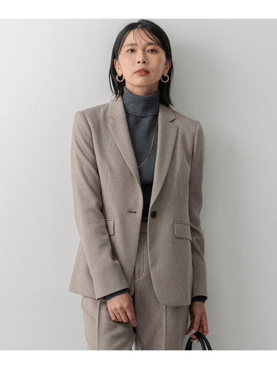 楽天市場】【SALE／30%OFF】【洗える】ウールライクカルゼ テーラード 